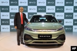 BYD India Meluncurkan Sedan Listrik Mewahnya BYD ATTO 3 Limited Edition pada acara India Auto Expo 2023.