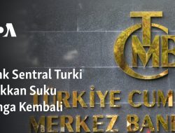 Bank Sentral Turki Naikkan Suku Bunga Kembali