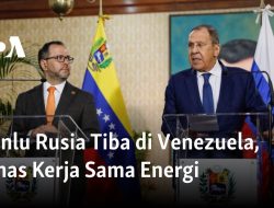 Menlu Rusia Tiba di Venezuela, Bahas Kerja Sama Energi