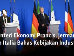 Menteri Ekonomi Prancis, Jerman, dan Italia Bahas Kebijakan Industri