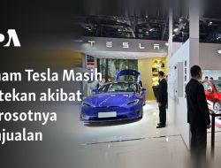 Saham Tesla Masih Tertekan akibat Merosotnya Penjualan 