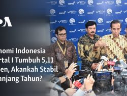 Ekonomi Indonesia Kuartal I Tumbuh 5,11 Persen, Akankah Stabil Sepanjang Tahun?